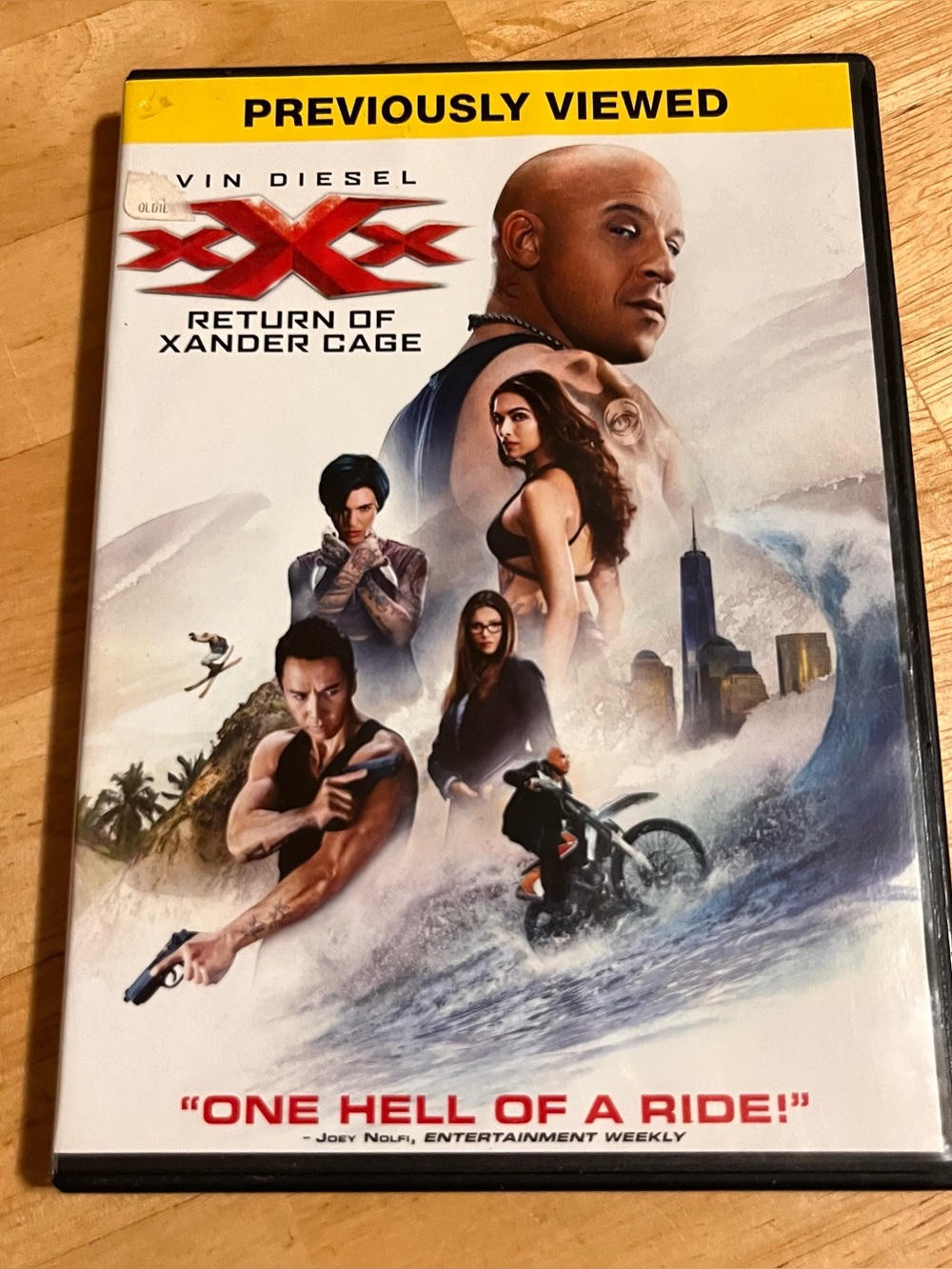 xXx: Return of Xander Cage DVD - Vin Diesel